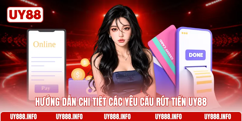 Hướng dẫn chi tiết các yêu cầu rút tiền UY88
